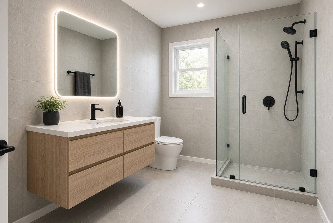 Bathroom — after