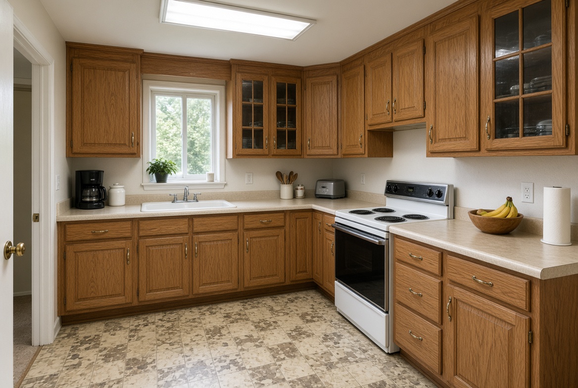Kitchen — before
